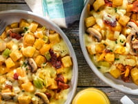 Photo de la Recette: POUTINE DÉJEUNER