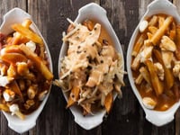 Photo de la Recette: Poutine et 3 Sauces Maison