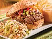 Photo de la Recette: Burgers au Porc Barbecue