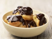 Photo de la Recette: Profiteroles au Chocolat Express