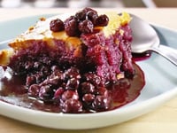 Photo de la Recette: Pudding aux Bleuets