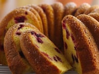 Photo de la Recette: Quatre-Quarts aux Canneberges et à L'orange