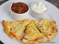 Photo de la Recette: Quesadillas au Poulet Keto / Cétogène / Sans Gluten