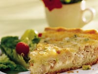 Photo de la Recette: Quiche au Fromage et au Bacon Facile