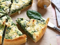 Photo de la Recette: Quiche aux Épinards et Fêta