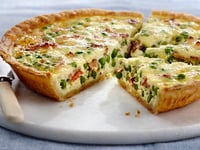 Photo de la Recette: Quiche aux Petits Pois et au Bacon