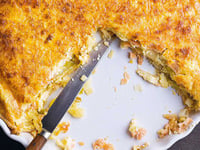 Photo de la Recette: Quiche aux Poireaux et Saumon Fumé XXL