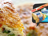 Photo de la Recette: Quiche aux Poivrons et Poulet