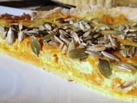 Photo de la Recette: Quiche Carottes Coco Cumin Curry #vegan