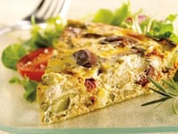 Photo de la Recette: Quiche Méditerranéenne Sans Croûte