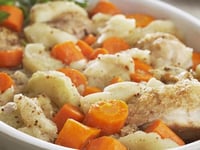 Photo de la Recette: Ragoût D’automne au Poulet et aux Pommes