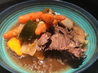 Photo de la Recette: Ragoût de Boeuf et Légumes à la Mijoteuse
