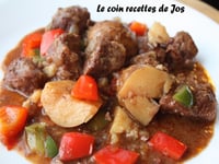 Photo de la Recette: RAGOÛT DE BOEUF ANTILLAIS (MIJOTEUSE)