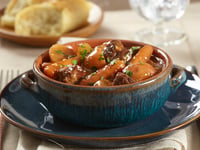 Photo de la Recette: Ragoût de Bœuf au Vin Rouge à la Mijoteuse
