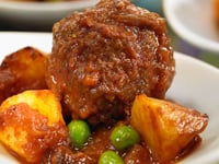 Photo de la Recette: Ragoût de Boulettes de Viande aux Pommes de Terre