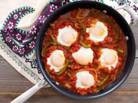 Photo de la Recette: Ragoût de Légumes et D’œufs (menemen)