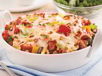 Photo de la Recette: Ratatouille au Jambon Gratinée