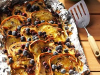 Photo de la Recette: Pain au feu de Camp et à la Cannelle