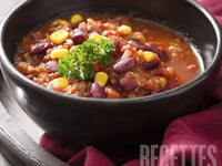 Photo de la Recette: Chili Végétarien à la Mijoteuse