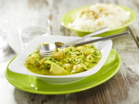 Photo de la Recette: Curry de Poulet à la Courgette