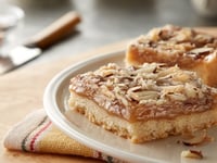 Photo de la Recette: Barres Tendres Aux Amandes Et Au Caramel