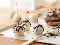 Photo de la Recette: Cerises à la Crème au Beurre et au Chocolat