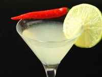 Photo de la Recette: Cocktail Gin et Citron Vert au Piment