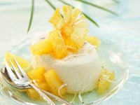 Photo de la Recette: Panna Cotta Ananas Coco