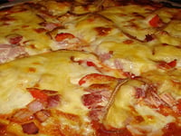 Photo de la Recette: Pizza au Fromages Facile