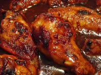 Photo de la Recette: Poulet au Miel, Épicé Grillé au Barbecue