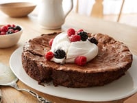 Photo de la Recette: Tarte De Brownie Aux Baies