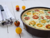 Photo de la Recette: Tarte Salée Chorizo – Tomate Sans Gluten