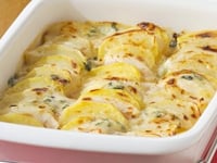 Photo de la Recette: Gratin Dauphinois au Bleu d'Auvergne
