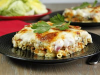 Photo de la Recette: Gratin de Pâtes aux Légumes