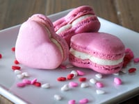 Photo de la Recette: MACARON COEUR SAINT-VALENTIN