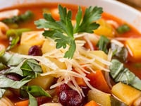 Photo de la Recette: Minestrone Végétarien