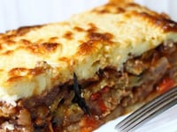 Photo de la Recette: Moussaka Végétarienne