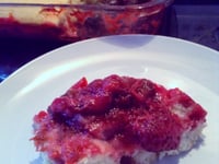 Photo de la Recette: Pouding aux Fraises de Grand-Maman