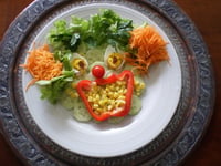 Photo de la Recette: Le Clown Salé en Salade 1
