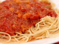 Photo de la Recette: Sauce à Spaghetti au Sirop D'érable pour Mijoteuse