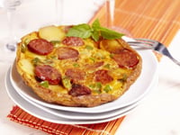 Photo de la Recette: Tortilla au Chorizo