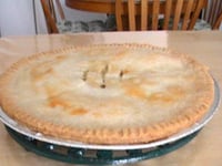 Photo de la Recette: Tourtière à la Viande et Pommes de Terre de Ticaille