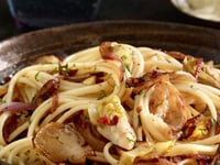 Photo de la Recette: Linguine aux Topinambours