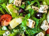Photo de la Recette: Salade Grecque au Tofu