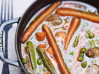 Photo de la Recette: Navarin de Collier D’agneau aux Petits Légumes (menu de Pâques)