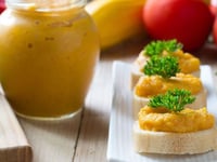 Photo de la Recette: Rillettes de Carottes Poivron et Cumin sur Toast