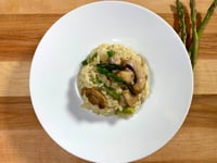 Photo de la Recette: Risotto aux Asperges et Champignons