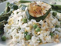 Photo de la Recette: Risotto Primavera Grillé (et facile !)