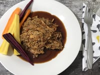 Photo de la Recette: Riz à la Dinde et Carottes Racines