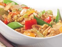 Photo de la Recette: Riz au Poulet et aux Légumes de la Récolte